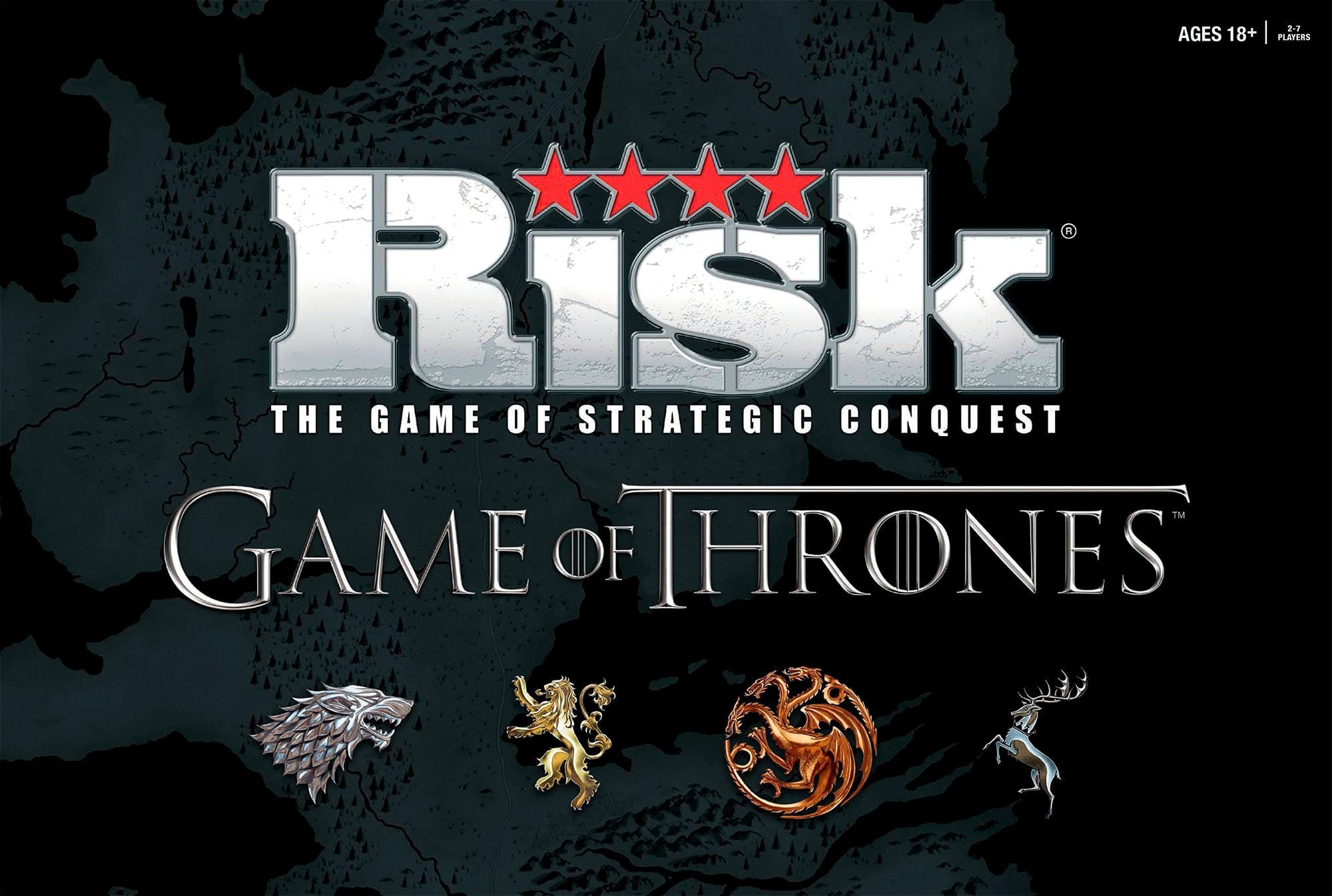Risk - Game of Thrones Board Game - Multicolor
