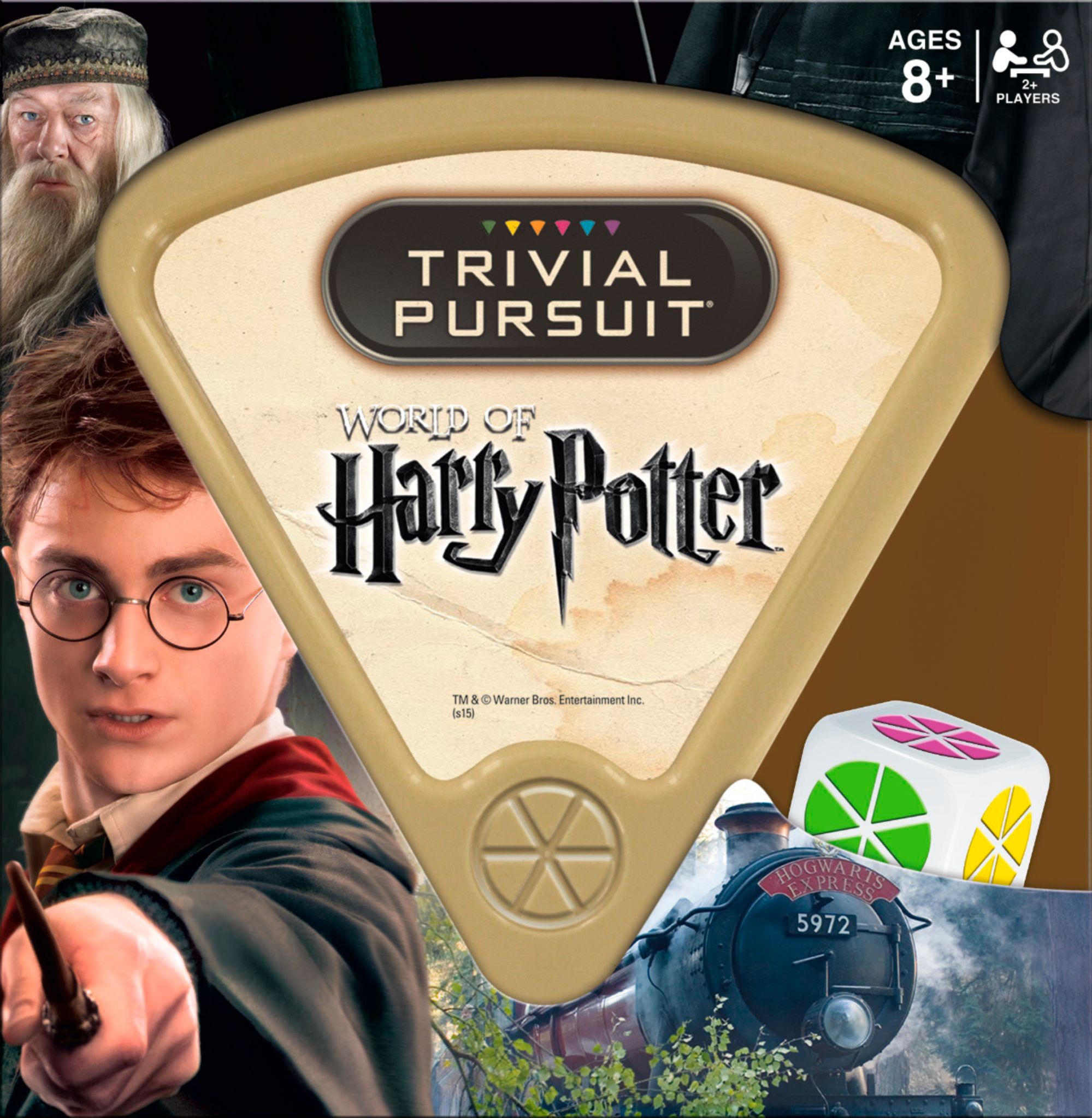 Best Buy: USAoploy TRIVIAL PURSUIT: WORLD OF HARRY POTTER Multicolor  TP010-400