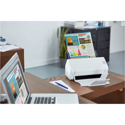 Brother ADS 2200 Desktop Color Duplex Scanner White ADS-2200 Brother ADS 2200 Desktop Color Duplex Scanner White ADS-2200