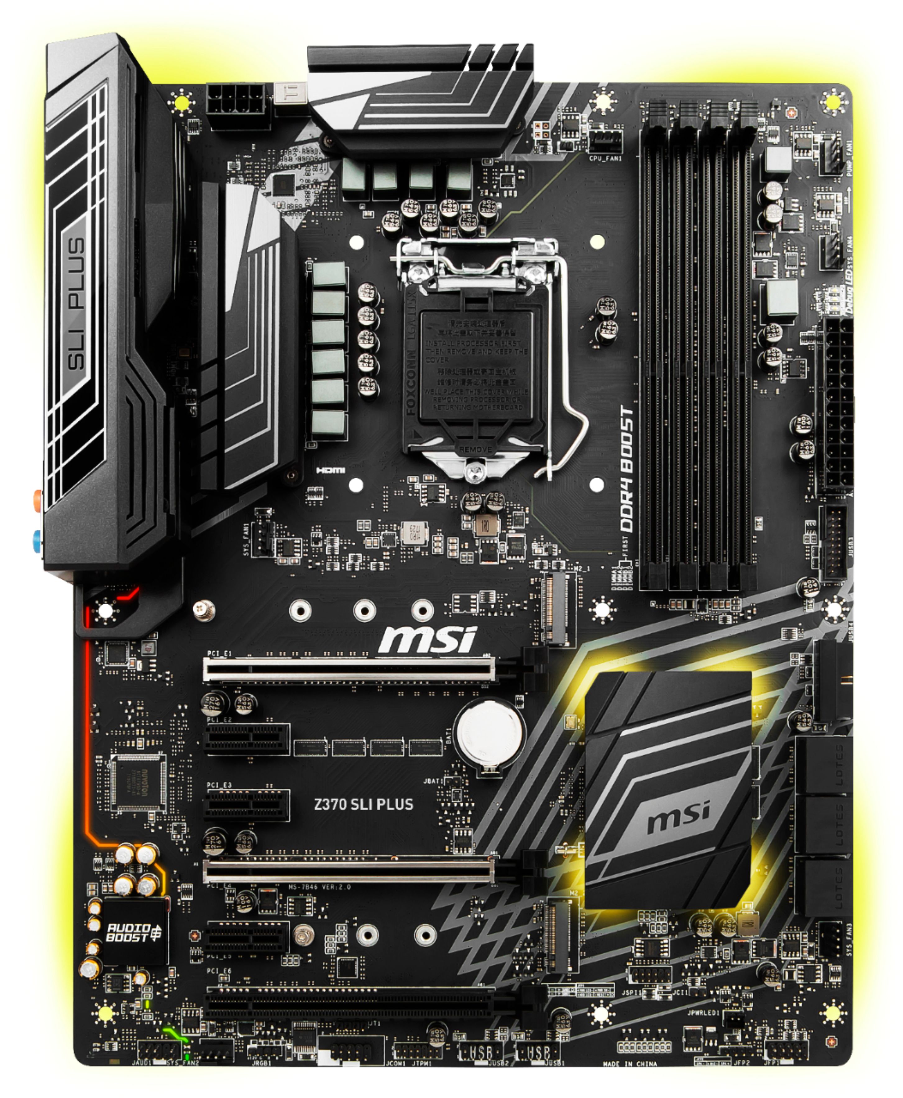 Msi z370 sli plus обзор