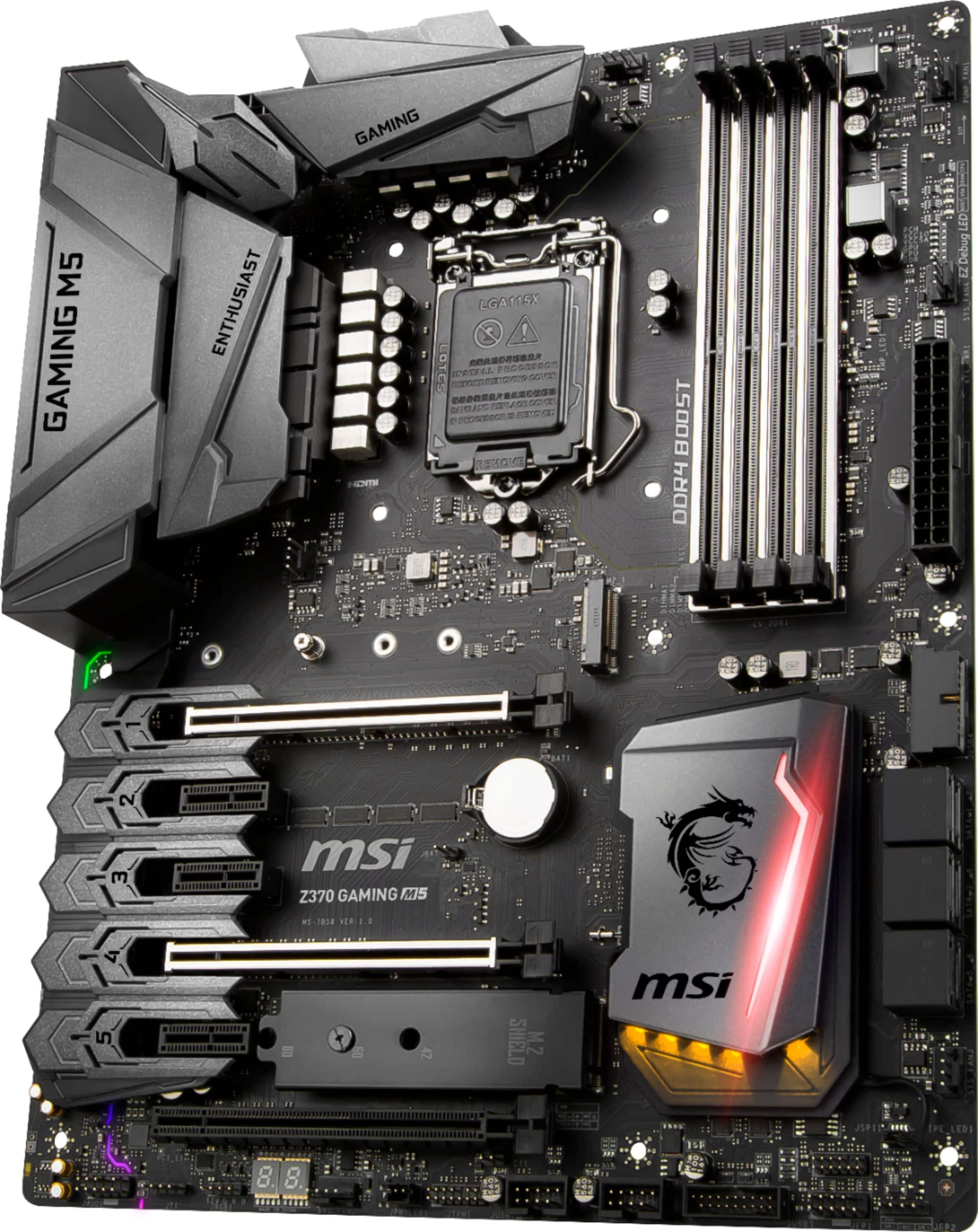 Core i7-8700K & MSI Z370 GAMING PLUS-