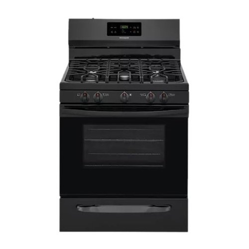Front Zoom. Frigidaire - 5.0 Cu. Ft. Self-Cleaning Freestanding Gas Range - Black.