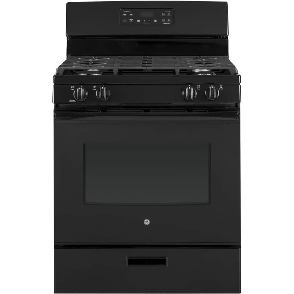 Front. GE - 5.0 Cu. Ft. Freestanding Gas Range.