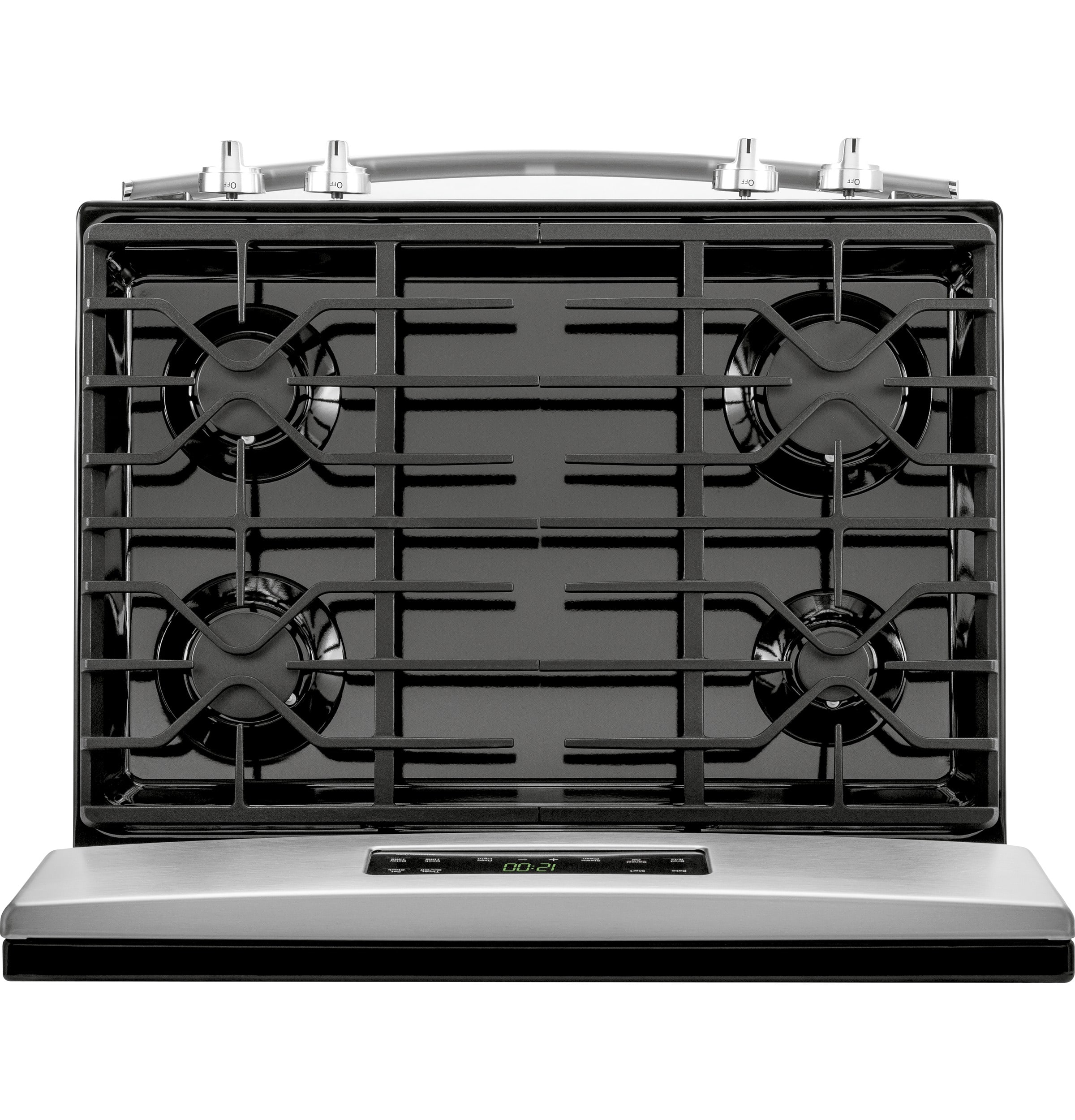 Best Buy GE 5.0 Cu. Ft. Freestanding Gas Range Stainless steel JGBS62REKSS