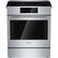 Front. Bosch - 800 Series 4.6 Cu. Ft. Self-Cleaning Slide-In Electric Induction Convection Range.