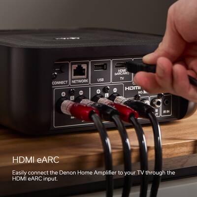 Denon Home Amplifier 100W 2.0 Ch. Integrated Amplifier Black Denon Home Amplifier 100W 2.0 Ch. Integrated Amplifier Black