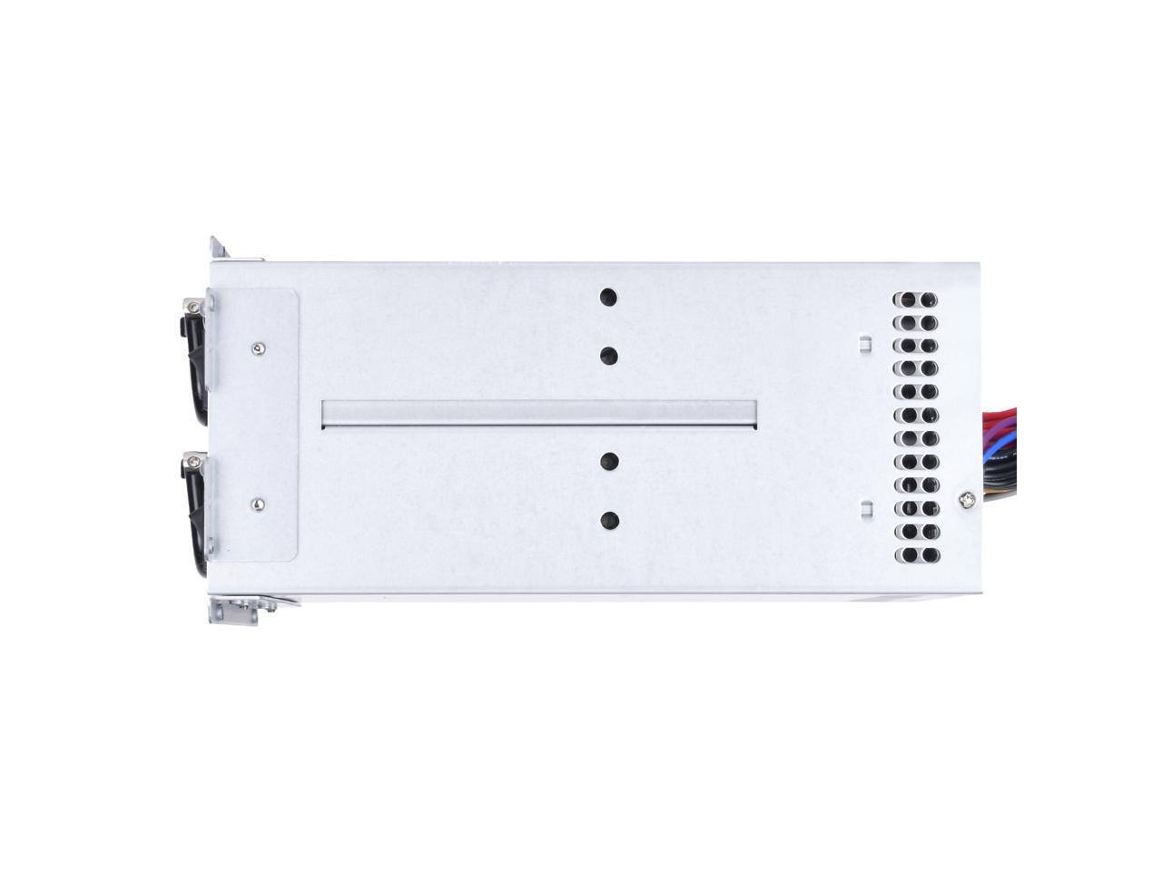 Alt View 1. SilverStone - Silverstone GM800 Silver Cybenetics Silver 800W mini redundant power supply.