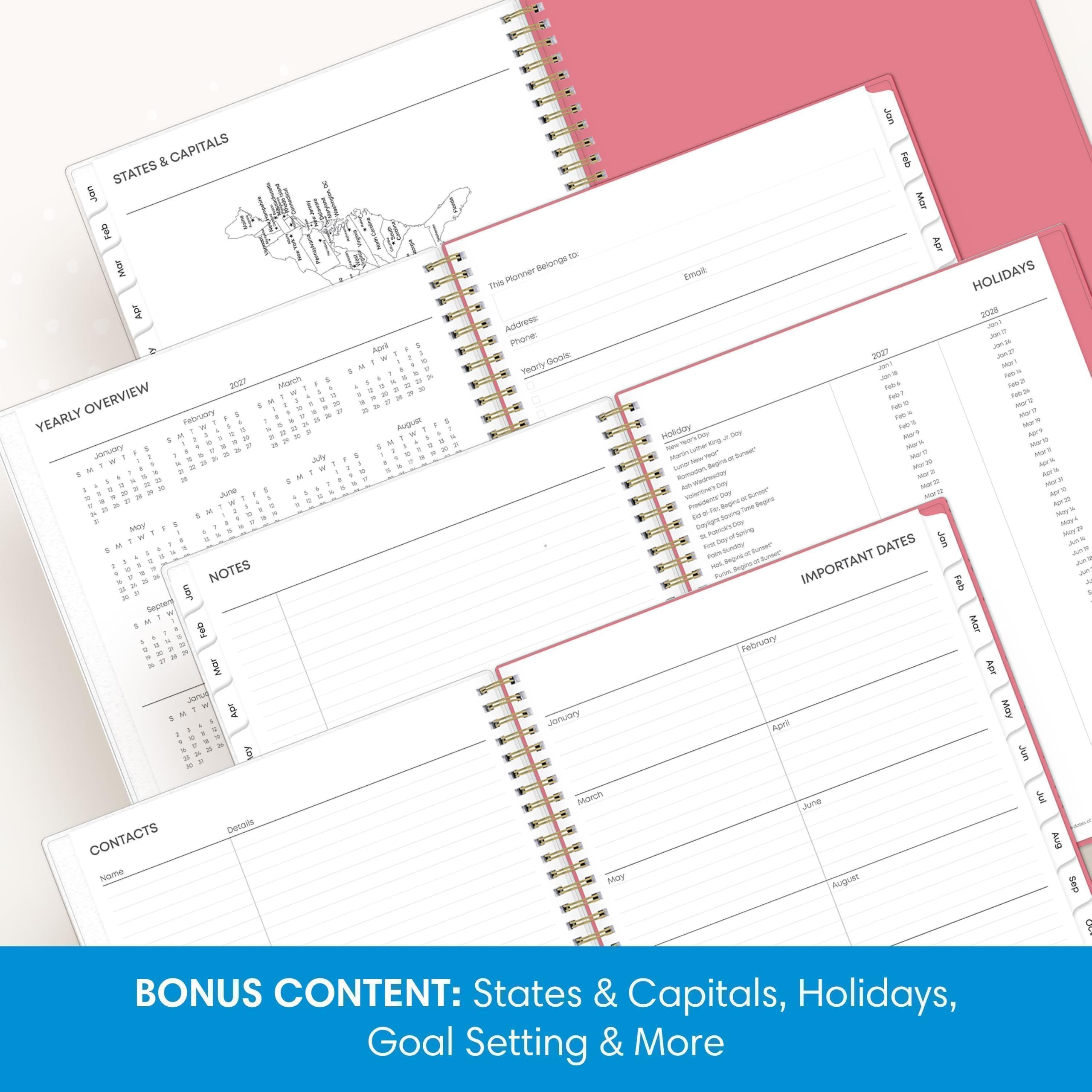BONUS CONTENT: States & Capitals, Holidays, Goal Setting & More