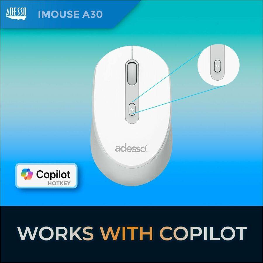 ADESSO  
IMOUSE A30  

WORKS WITH COPilot  

Copilot HOTKEY