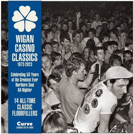 Wigan Casino Classics 1973-2023
Celebrating 50 Years of the Greatest Ever Northern Soul All-Nighter
14 All-Time Classic Floorfillers
Curve Lacquers Cut by Curve