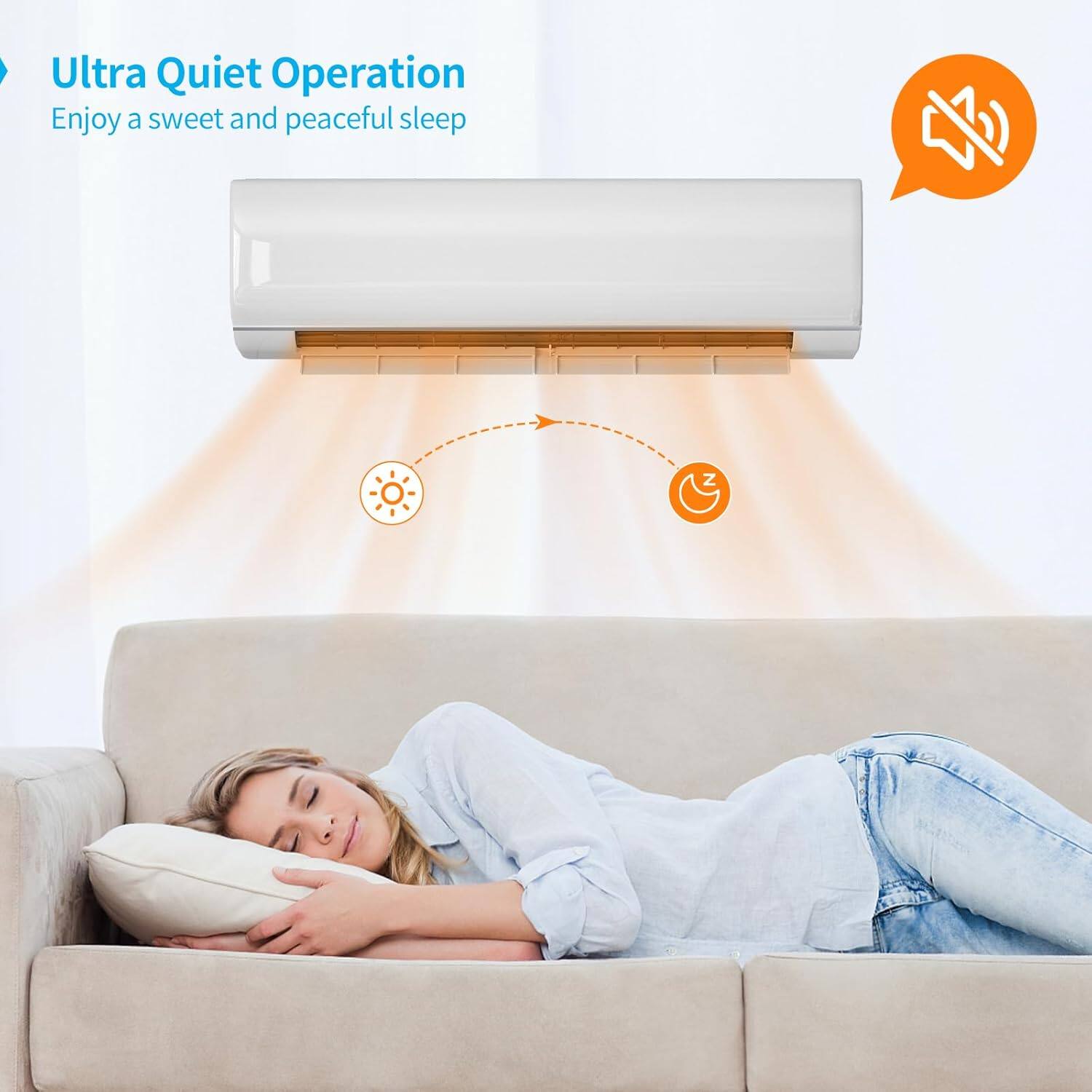 Ultra Quiet Operation  
Enjoy a sweet and peaceful sleep