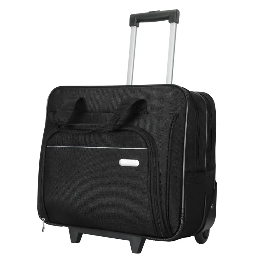 Targus Metro Rolling Laptop Case for 15.4" Laptop Black TBR003US - Best Buy
