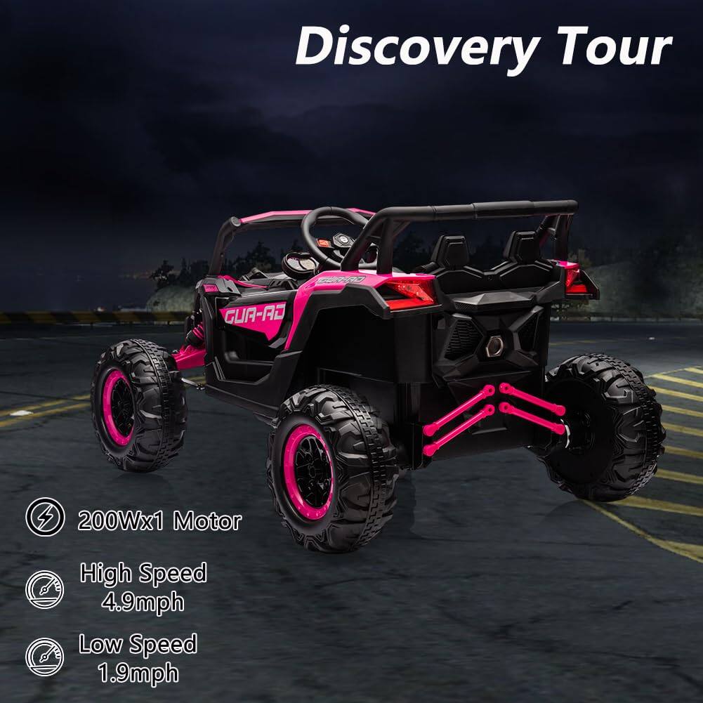 Discovery Tour  
GUA-R2  

200Wx1 Motor  
High Speed 4.9mph  
Low Speed 1.9mph