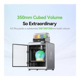 Creality - K2 Plus 3D Printer Large Build Volume 350mm Multi-Color FDM