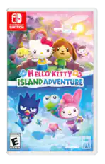 NINTENDO SWITCH, HELLO KITTY ISLAND ADVENTURE, EVERYONE E ESRB, SUNBLINK, Sawrio