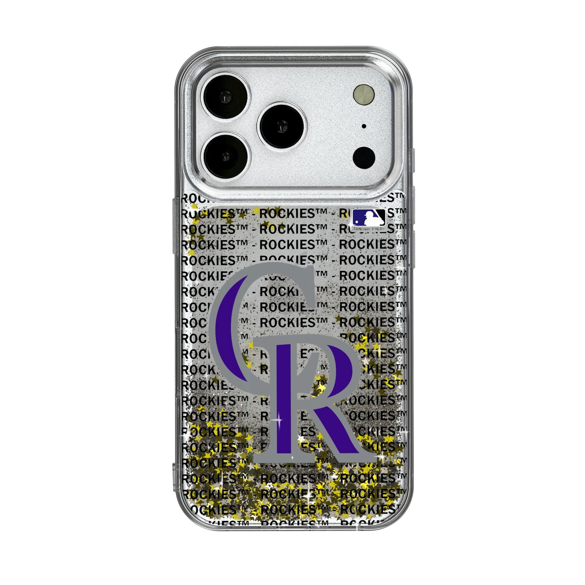 Keyscaper - MLB - Colorado Rockies iPhone Text Backdrop Design Case - 17 Pro - Multicolor price history on PriceWatchPro