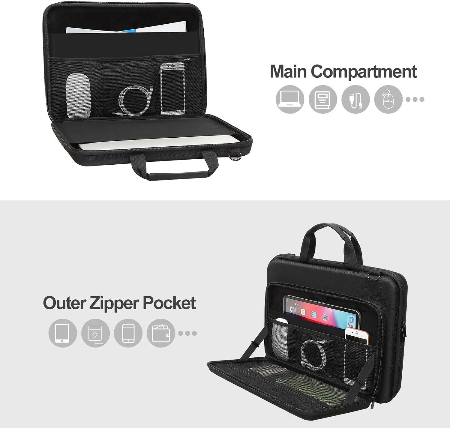 Main Compartment  
Outer Zipper Pocket