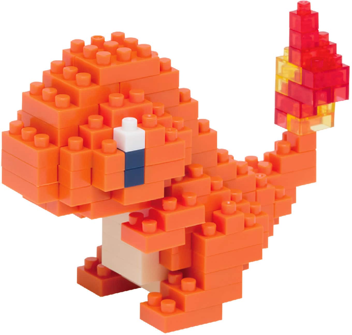 Front. Bandai - Charmander - Pokémon - Nanoblock Pokémon Series 1.6" Figure.