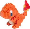 Front. Bandai - Charmander - Pokémon - Nanoblock Pokémon Series 1.6" Figure.