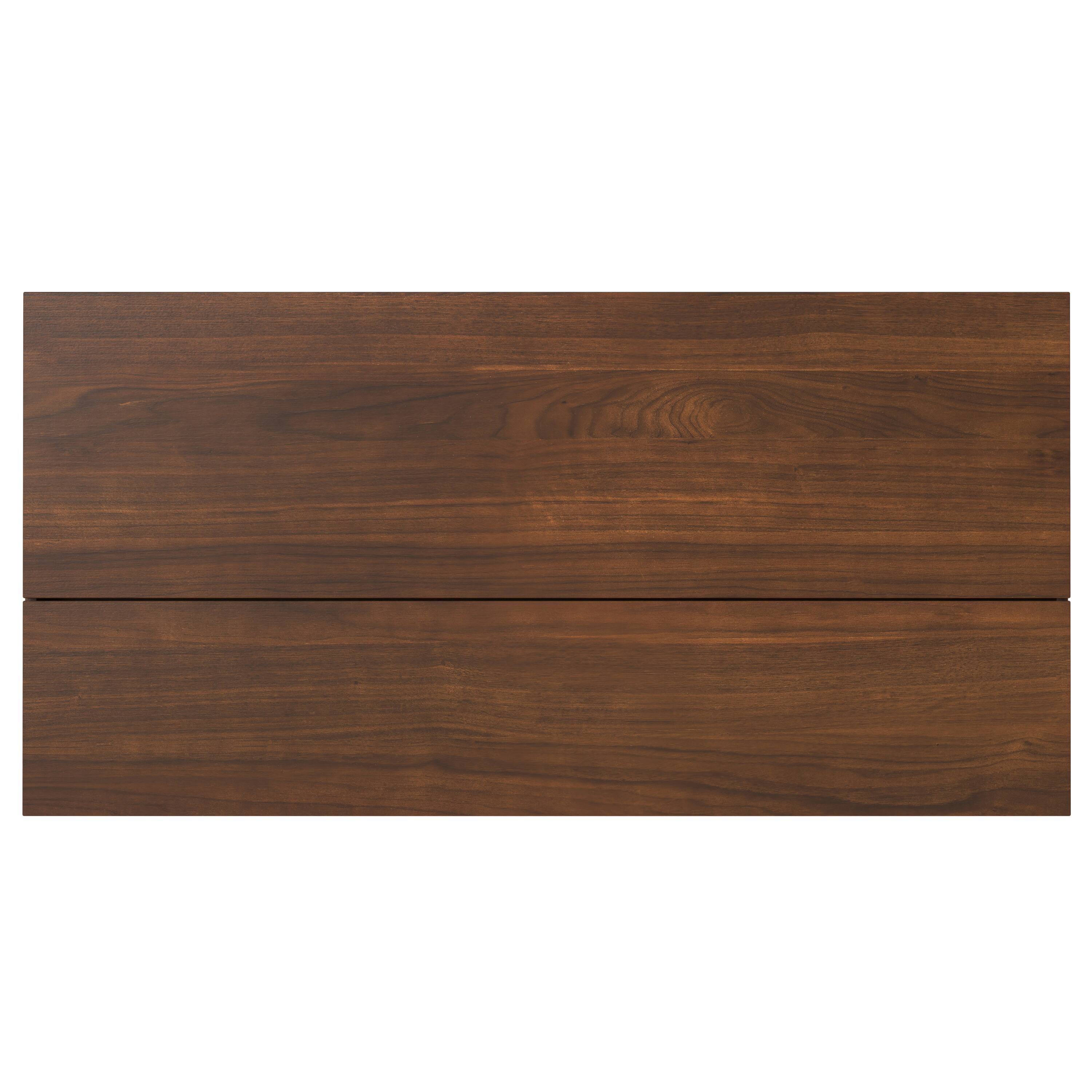 Alt View 2. Simpli Home - Hunter  48 inch Wide Rectangle Industrial Lift Top Coffee Table in Walnut Veneer - Walnut Veneer.