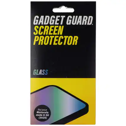 GADGET GUARD. SCREEN PROTECTOR GLASS fits/pour Motorola moto G 5G (2025)