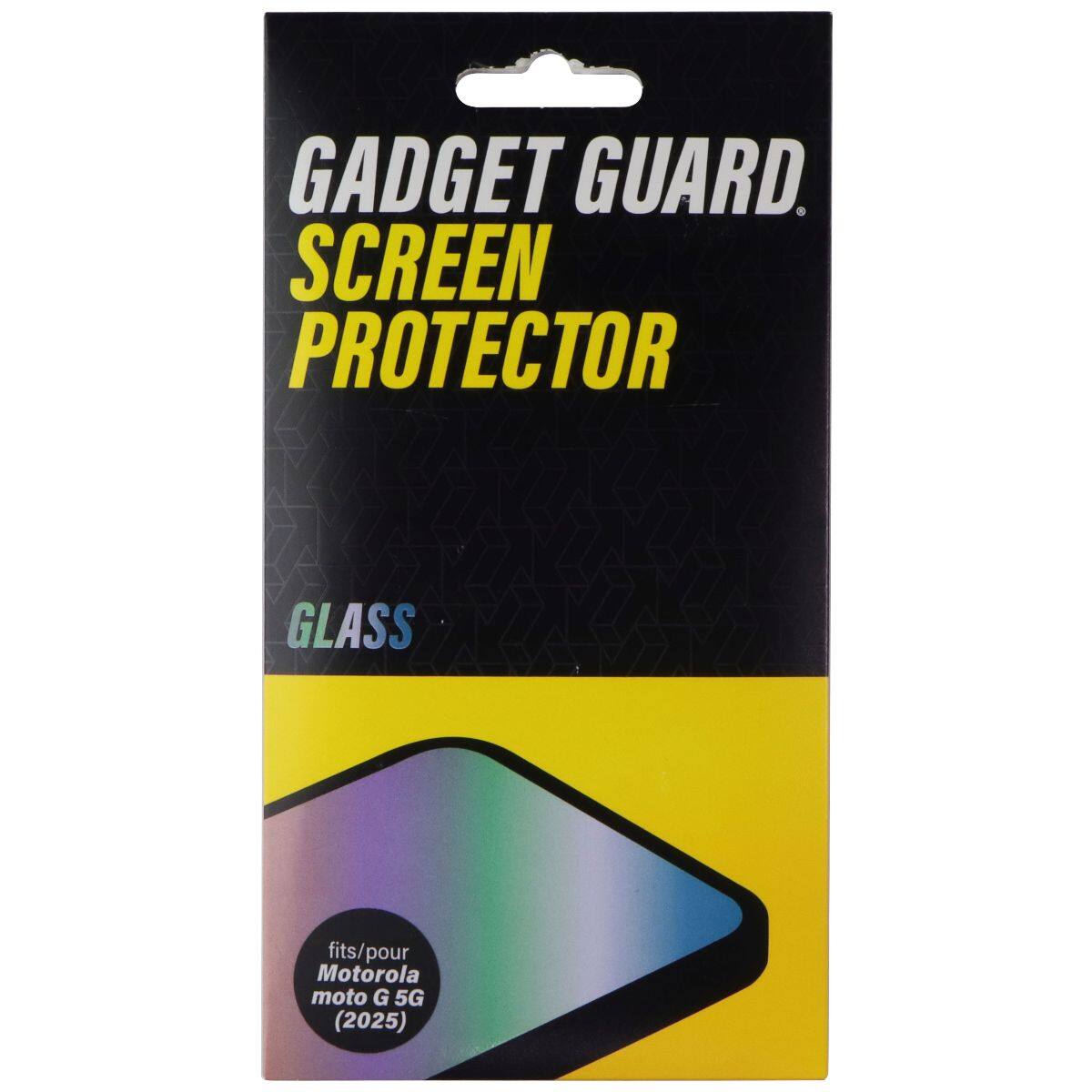 GADGET GUARD. SCREEN PROTECTOR GLASS fits/pour Motorola moto G 5G (2025)