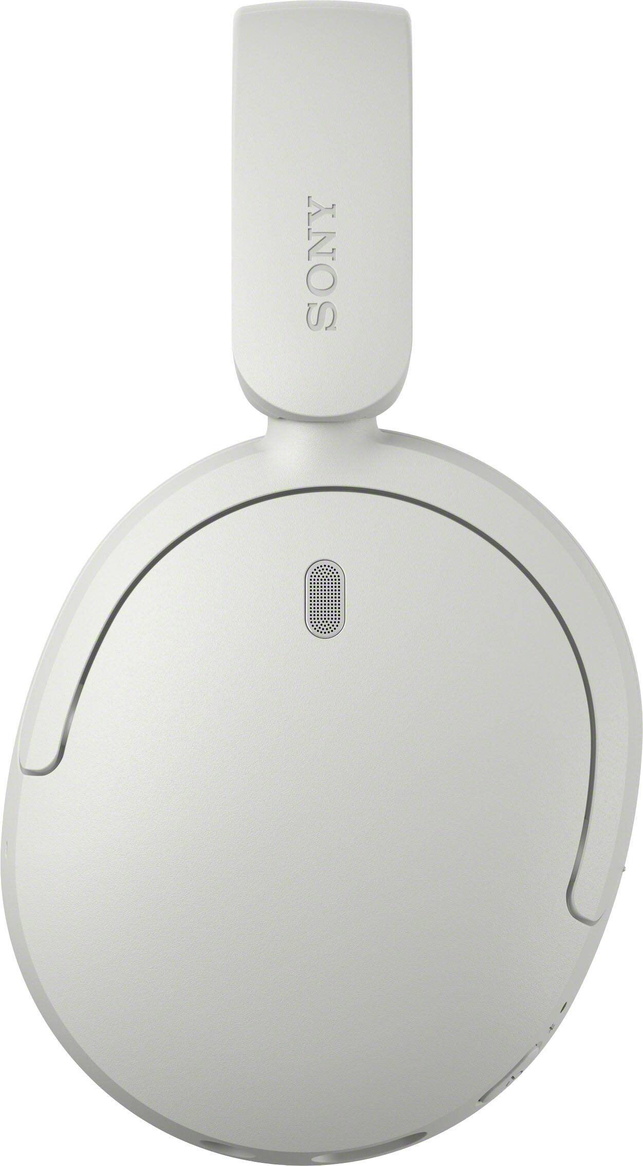 Left. Sony - WH-CH730N Wireless Noise Cancelling Headphones - White.