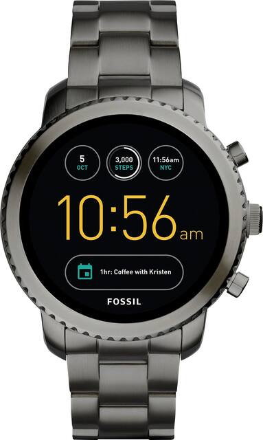 Fossil Q Explorist Gen 3 Smartwatch 46mm Stainless Steel ...