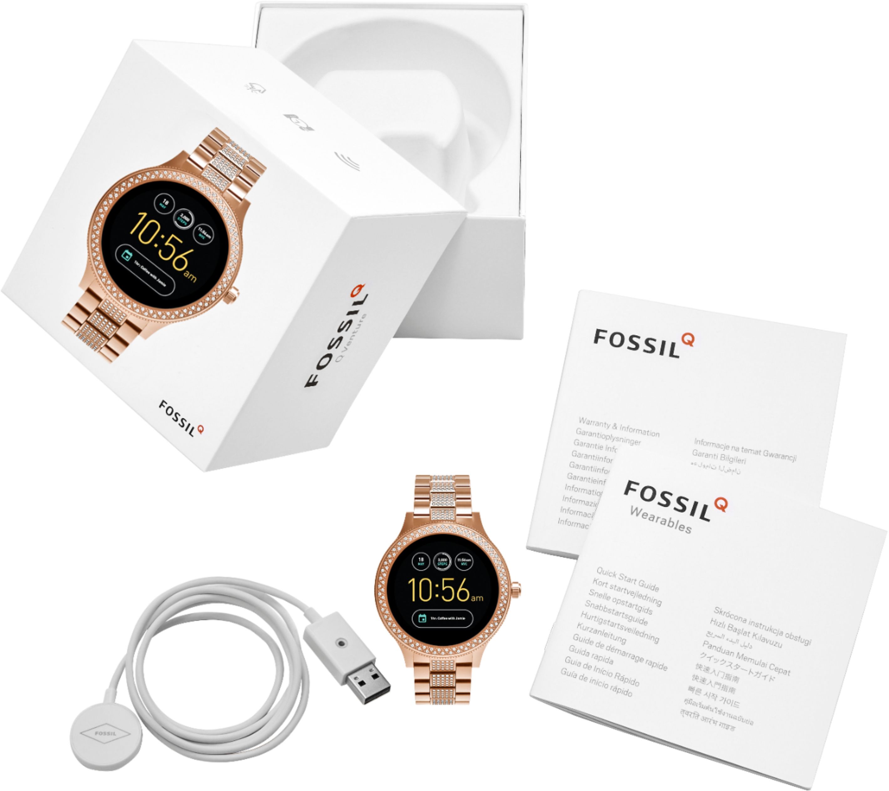 Customer Reviews: Fossil Gen 3 Venture Smartwatch 42mm Stainless Steel ...
