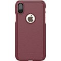 Alt View Zoom 1. SaharaCase - dBulk Case with Glass Screen Protector for Apple iPhone X and XS - Plum.