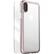 Angle. SaharaCase - Clear Case with Glass Screen Protector for Apple iPhone X and XS - Rose Gold.