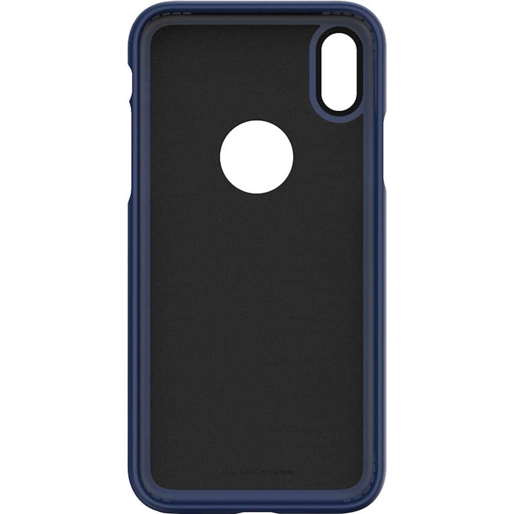 dbulk case with glass screen protector for apple iphone x and xs - navy dbulk case with glass screen protector for apple iphone x and xs - navy