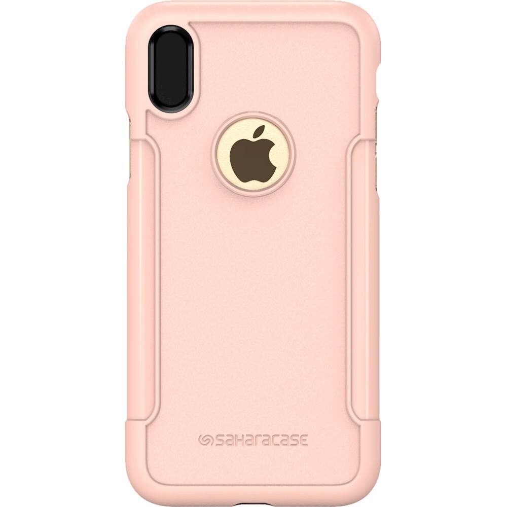 classic case with glass screen protector for apple iphone x and xs - rose gold classic case with glass screen protector for apple iphone x and xs - rose gold