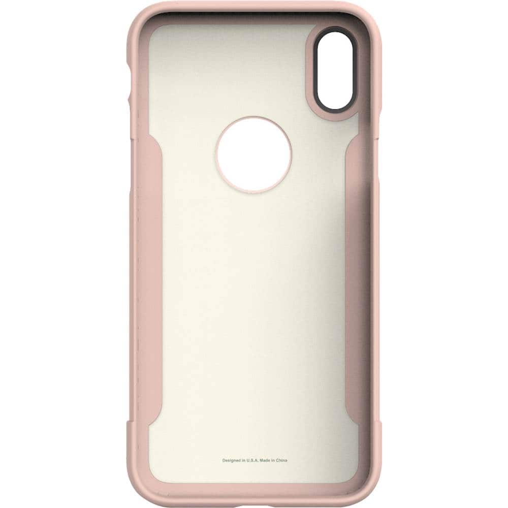 classic case with glass screen protector for apple iphone x and xs - rose gold classic case with glass screen protector for apple iphone x and xs - rose gold