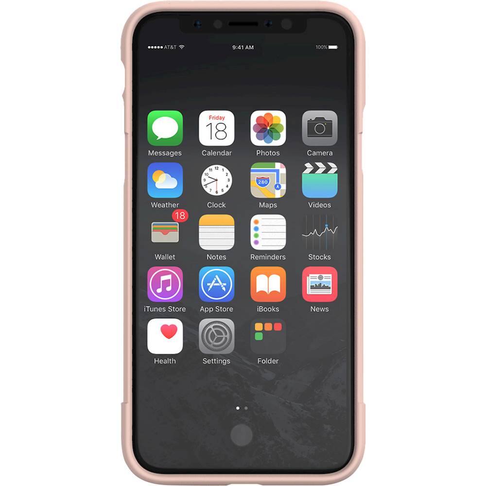 classic case with glass screen protector for apple iphone x and xs - rose gold classic case with glass screen protector for apple iphone x and xs - rose gold