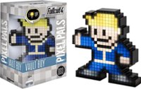Front Zoom. PDP - PIXEL PALS Bethesda Fallout 4 Vault Boy - Black/blue/yellow/brown.