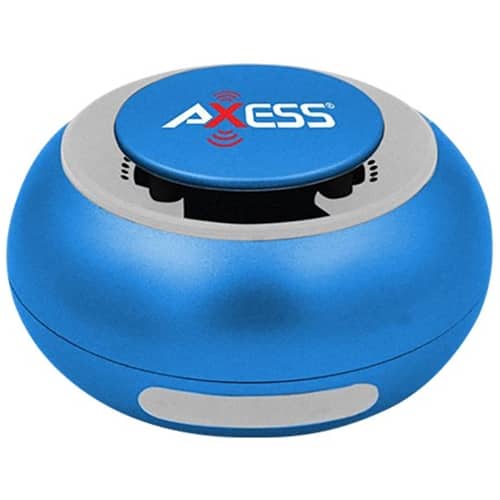 Front. AXXESS - SPBW1048 Portable Bluetooth Speaker - Blue.