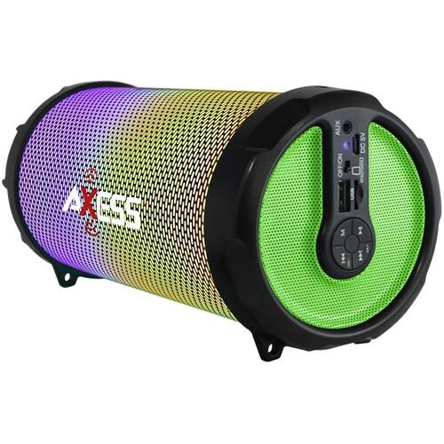 AXXESS - SPBL1044 Vibrant Plus Portable Bluetooth Speaker - Green-Front_Standard 