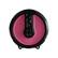 Angle. AXXESS - SPBL1044 Vibrant Plus Portable Bluetooth Speaker - Pink.