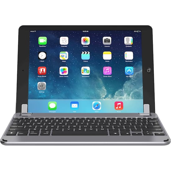 Brydge Wireless Keyboard For Apple Ipad 9 7 5th Gen Ipad 9 7 6th Gen Ipad Pro 9 7 Ipad Air 1 And Air 2 Space Gray vrp Best Buy