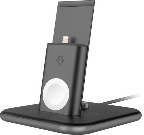 HiRise Duet Dual Charging Stand for Apple Devices-Angle_Standard 
