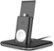 Angle Zoom. Twelve South - HiRise Duet Dual Charging Stand for Apple Devices - Gunmetal Gray.