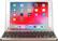Front. Brydge - Wireless Keyboard for Apple® iPad 9.7" (5th Gen), iPad 9.7" (6th Gen), iPad Pro 9.7", iPad Air 1 and Air 2 - Gold.