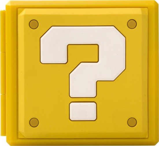 PowerA Question Block Premium Game Card Case Yellow 1502668-01 - Best Buy