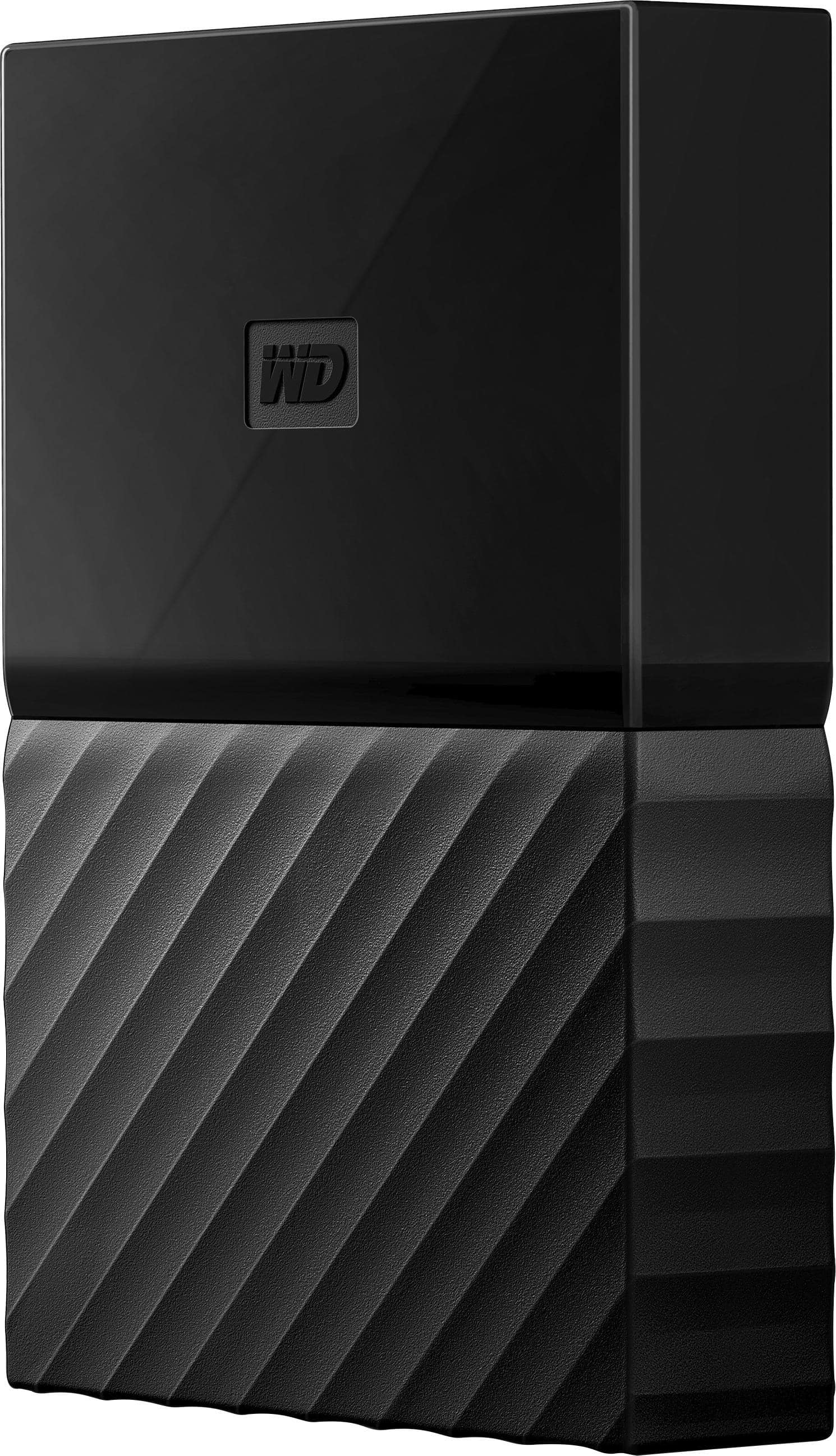 Front. WD - My Passport Portable Gaming Storage for PS4 4TB External USB 3.0 Portable Hard Drive - Black.