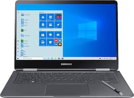 Samsung - Notebook 9 Pro - 15” Touch-Screen Laptop – Intel Core i7 – 16GB Memory – AMD Radeon 540 – 256GB Solid State Drive - Titan silver - Front_Zoom