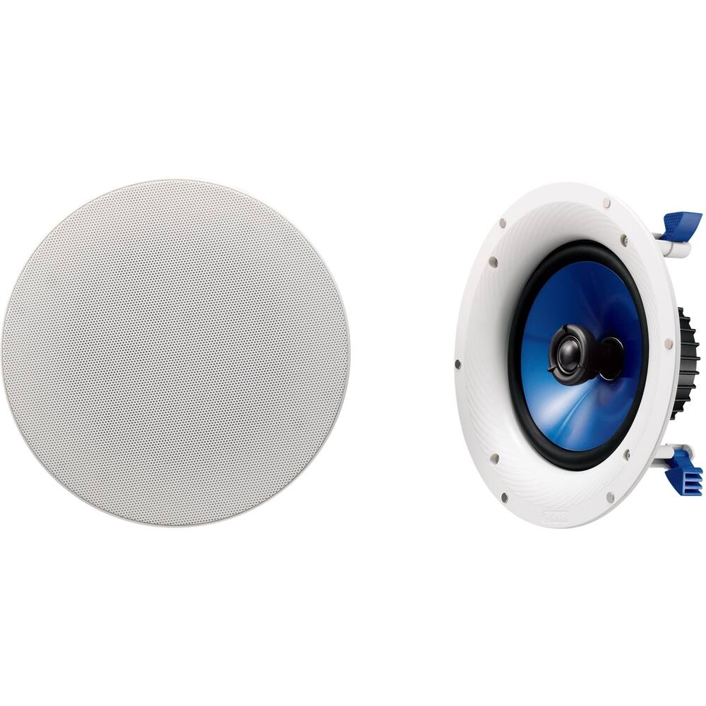 Alt View 11. Yamaha - 8" 140-Watt Passive 2-Way In-Ceiling Speakers (Pair) - White.