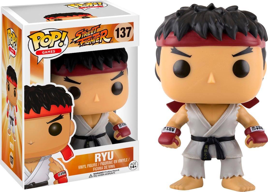 Front. Funko - POP! Games Ryu - Multicolor.