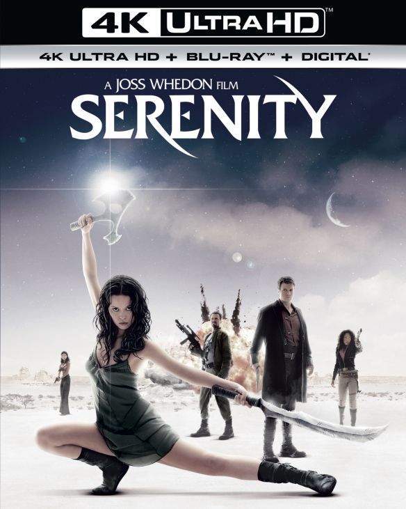  Serenity [Includes Digital Copy] [4K Ultra HD Blu-ray] [2 Discs] [2005]