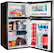 Alt View 12. Haier - 3.2 Cu. Ft. Mini Fridge - Virtual steel.